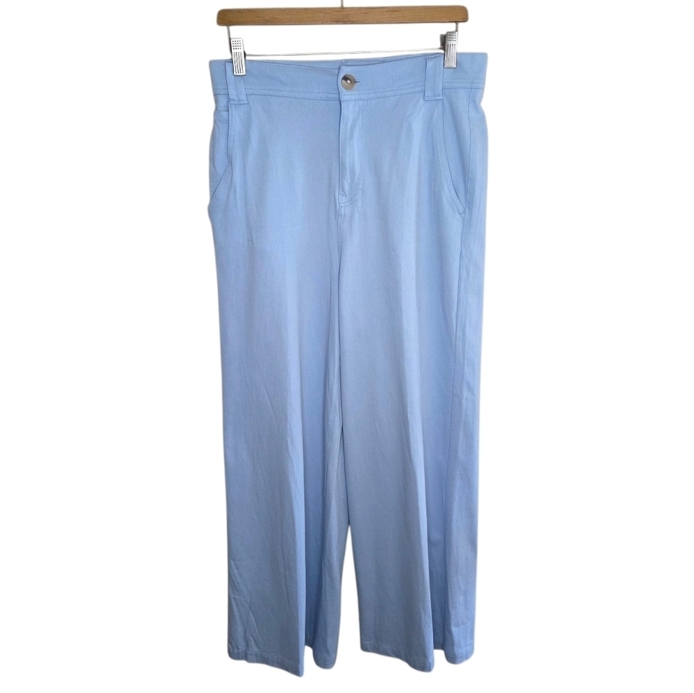DG2 by Diane Gilman Light Blue High Rise Cropped Pants Size 8T